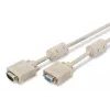 VGA monitoriaus ilginimo laidas DIGITUS AK-310203-030-E — 3 m, VGA (D-Sub) į VGA (D-Sub), 3Coax+7 laidų, smėlio spalvos