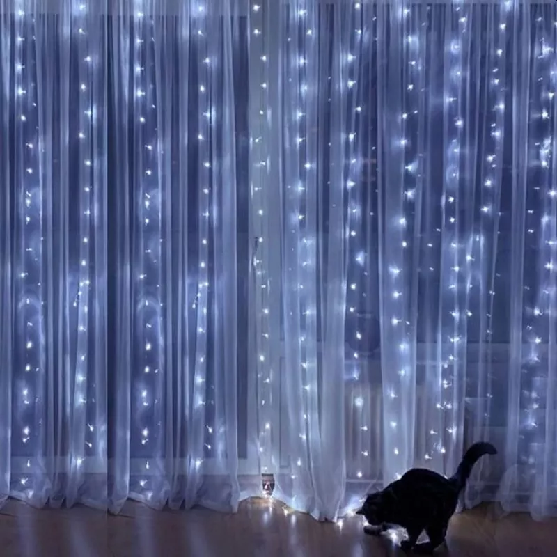 LED užuolaida Extralink KURTYNA LED 3x3 su nuotolinio valdymo pultu (EX.73172)