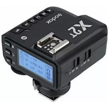 Godox X2T-S belaidis siųstuvas blykstei Sony – 2,4 GHz TTL nuotolinis valdymas, kelių grupių, HSS palaikymas