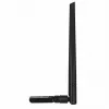 USB Wi-Fi adapteris LANBERG NC-0300-WIE, USB 2.0, dvi išorinės antenos 5 dBi, WLAN 300 Mbps, Ethernet/WLAN, juoda