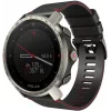 Polar Grit X Pro Titanium sportinis laikrodis su perforuotu odiniu dirželiu, pilkas, M/L