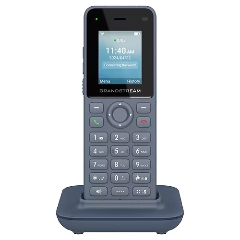 Grandstream Networks WP816 IP telefonas Antracitas 2 linijos LCD Wi-Fi