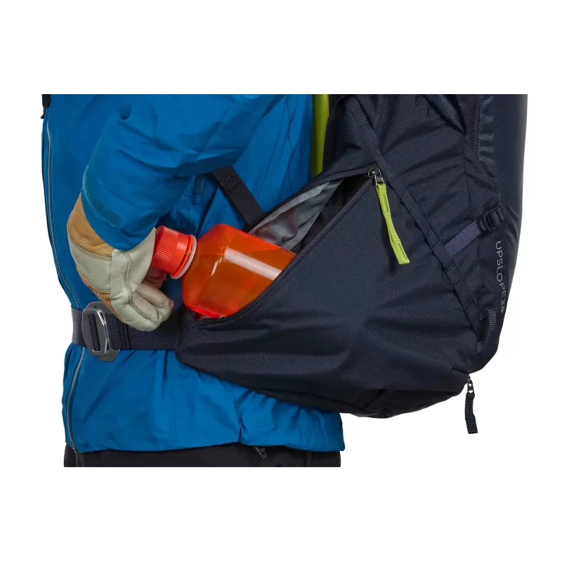 Kuprinė Thule 3610 Upslope 35L su nuimama oro pagalve 3.0, skirta slidėms ir snieglentei, Lime Punch