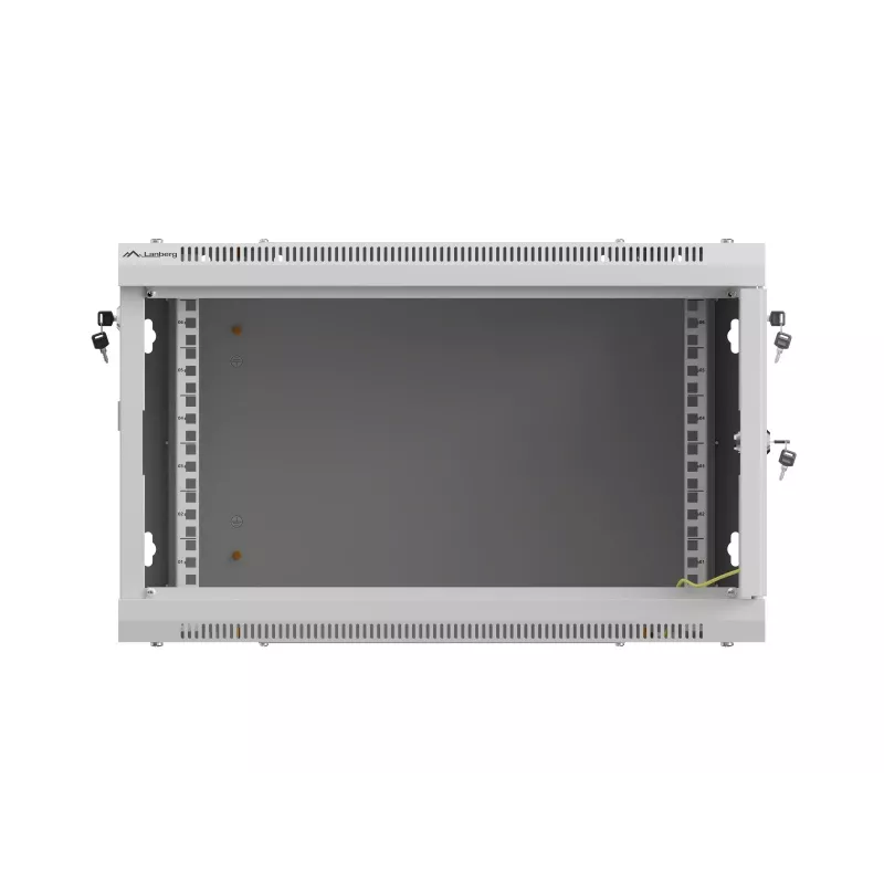 Spintos stovas 19 inch 6U 600x600 pilkas perforuotas