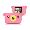 Vaikiška skaitmeninė fotoaparatas Extralink H25 PINK, rekomenduojamas nuo 3 metų