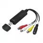 LogiLink USB 2.0 vaizdo įrašymo adapteris, USB A/M į 3x RCA + MiniDIN5/F, juodas