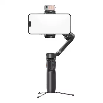 3 ašių išmaniojo telefono gimbalas Hohem iSteady V3 Kit – juodas, lengvas, 3 ašių stabilizacija