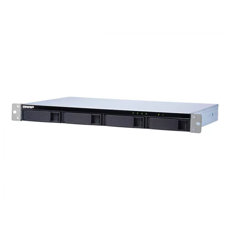 QNAP TL-R400S - Festplatten-Array - 4 Schächte (SATA-600) - SATA 6Gb/s (extern) - Rack - einbaufähig - 1U