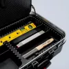 Mechaniko įrankių rinkinys Knipex 00 21 06 – 68 įrankiai, su adatinėmis ir vandentiekio replėmis, raudonai geltoni įrankiai, juodas dėklas (515×438×265 mm)