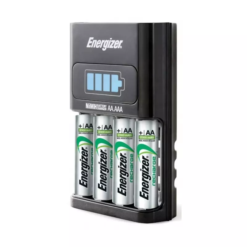 Energizer Ni-MH baterijų įkroviklis 1 valanda + 4 x R6/AA 2300 mAh