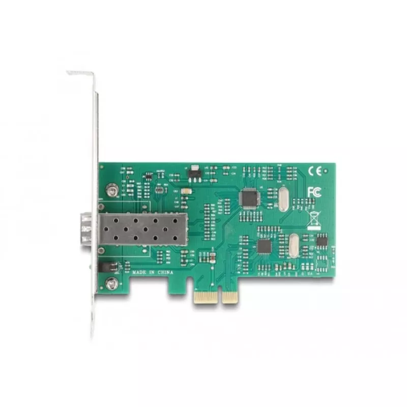 DeLOCK PCI Express x1 kortelė su 1 SFP lizdu 100Base-FX RTL