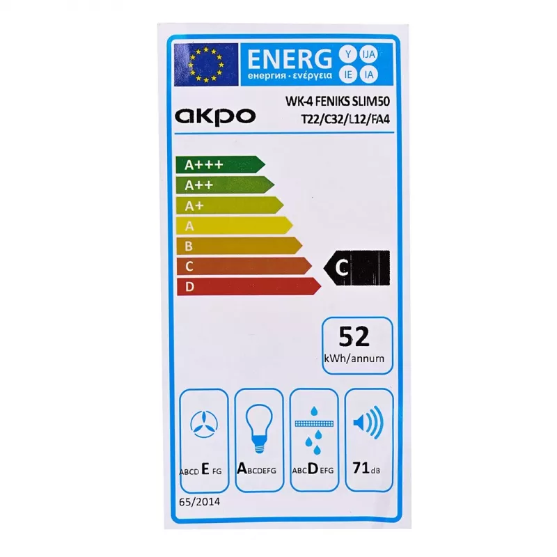 Gartraukis AKPO WK-4 FENIKS SLIM 50 nerūdijančio plieno ECO