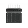 Manhattan įkrovimo stotelė, 6x USB-A prievadai, 6x 2.4A išėjimai, Smart IC, LED indikatoriai, juoda, trejų metų garantija