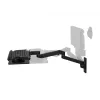 Laikiklis klaviatūrai Ergotron LX Pro Wall Keyboard Arm juodas aliuminis