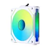 Lian Li UNI FAN SL-INF 120 UF-RSLIN120-1W korpuso ventiliatorius, 120 mm, ARGB, su atvirkštinėmis mentėmis, PWM, baltos spalvos