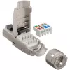 Goobay CAT 8.1 STP ekranuotas, lauke užspaudžiamas RJ45 kištukas (61130)