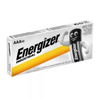 Energizer Industrial AA šarminės baterijos – 6 pakuotės po 10 vnt. + 6 pakuotės po 10 vnt. nemokamai
