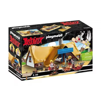 Playmobil 71266 Asterix: Unhygienix ir jo žmonos Bacteria trobelė – Kolekcinės figūrėlės Asterix gerbėjams