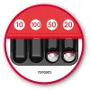 Stalo žaidimas BRIO nuo Ravensburger – Pinbolas, 5 dalių, 522×339×117 mm