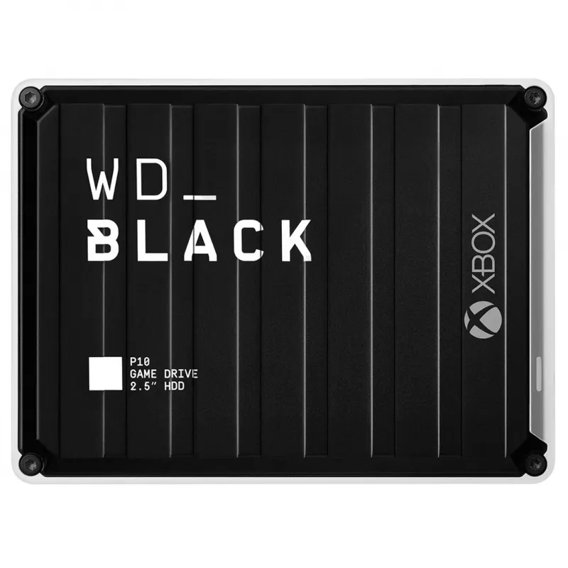 Išorinis kietasis diskas Western Digital P10 5 TB USB 3.2 Gen 2 (3.1 Gen 2) juodas