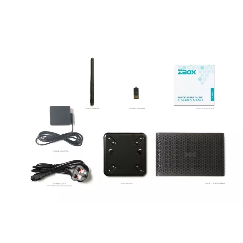 Belaidis kompiuteris Zotac ZBOX CI629 NANO i3-1315U 64GB SSD HDD
