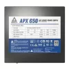 Montech APX650 maitinimo blokas 650 W 20+4 pin ATX ATX Juodos spalvos