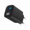 Gembird TA-UC-PDQC30LCD-BK-01 Įkroviklis mobiliesiems 30W greitas įkrovimas Juodas