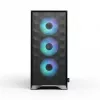PC korpusas Fractal Design Pop 2 Air Black TG RGB Midi bokštas — ATX/Micro‑ATX/Mini‑ITX, 3x120mm priekyje, 1x120mm gale, 2,5 colio+3,5 colio lizdai