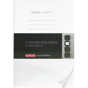Užrašų knygelė Herlitz my.book A5 40 lapų juoda balta
