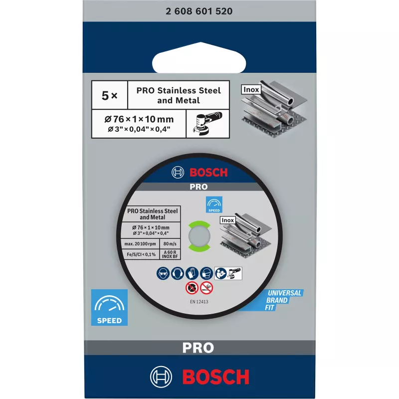 Bosch 2 608 601 520 pjovimo diskas kampiniam šlifuokliui