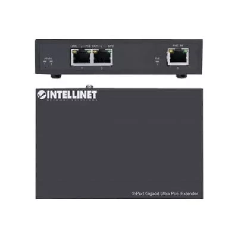 Intellinet 2-Port Gigabit Ultra PoE ilgintuvas