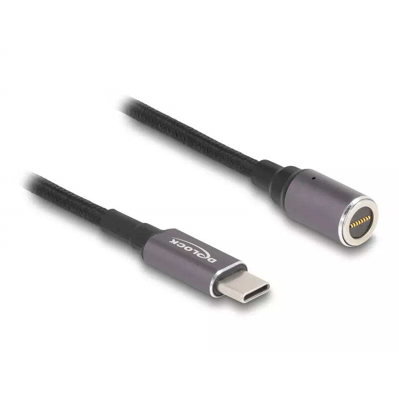Maitinimo laidas DeLOCK 80781 0,15 m USB-C prie 8 kontaktų magnetinės jungties
