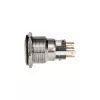 Vandeniui atsparus mygtukas DimasTech PD211 22 mm Silverline Dot RGB