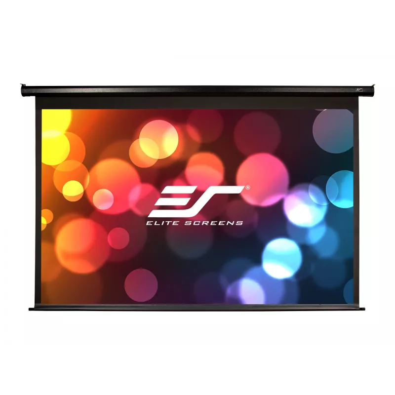 Elite Screens Spectrum Series Electric84XH – elektrinis 84 colių pakabinamas ekranas (16:9, 186 cm plotis)