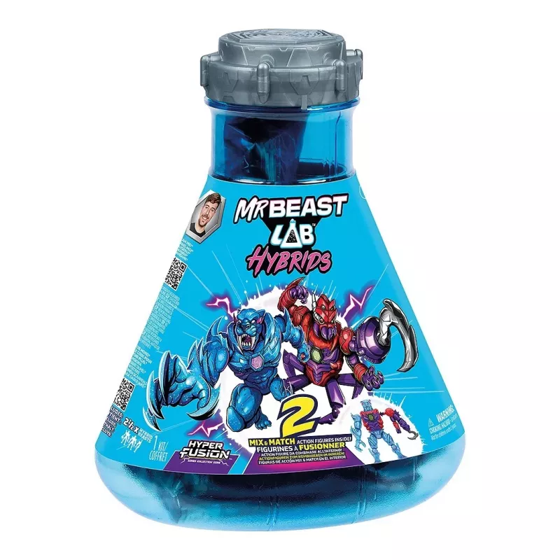 Figūrėlės Cobi Mr Beast Lab Hybrydy Multipack – kolekcinis rinkinys