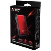 ADATA EX500 išorinis HDD/SSD dėklas Juodas, Raudonas 2,5 colio