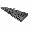 CHERRY KC 6000 Slim klaviatūra USB QWERTZ vokiška juoda