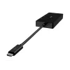 Linksys Belkin – vaizdo adapteris – USB-C (kištukas) į HD-15 (VGA), DVI-I, HDMI, DisplayPort (lizdas) – 4K palaikymas – juodas (AVC003BTBK)
