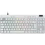 Logitech G PRO X RAPID Gaming klaviatūra – TKL – mechaninė – QWERTZ (CH) – balta (920-013286)
