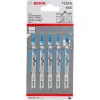 Pjūklelio geležtė Bosch T 118 A HSS 5 vnt.