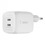 Belkin WCH011vfWH belaidis greitasis AC įkroviklis nešiojamam kompiuteriui, išmaniajam telefonui, planšetei, balta spalva, vidaus naudojimui