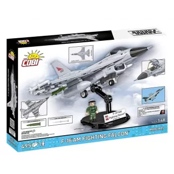 Cobi Konstruktorius F-16AM Fighting Falcon, 495 dalių, mastelio modelis