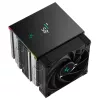 Oro procesoriaus aušintuvas DeepCool AK620 Digital SE, dvigubas bokštas, 6x Ø6 mm šilumos vamzdeliai, 2x 120 mm PWM ventiliatoriai, RGB, aukštis 161 mm