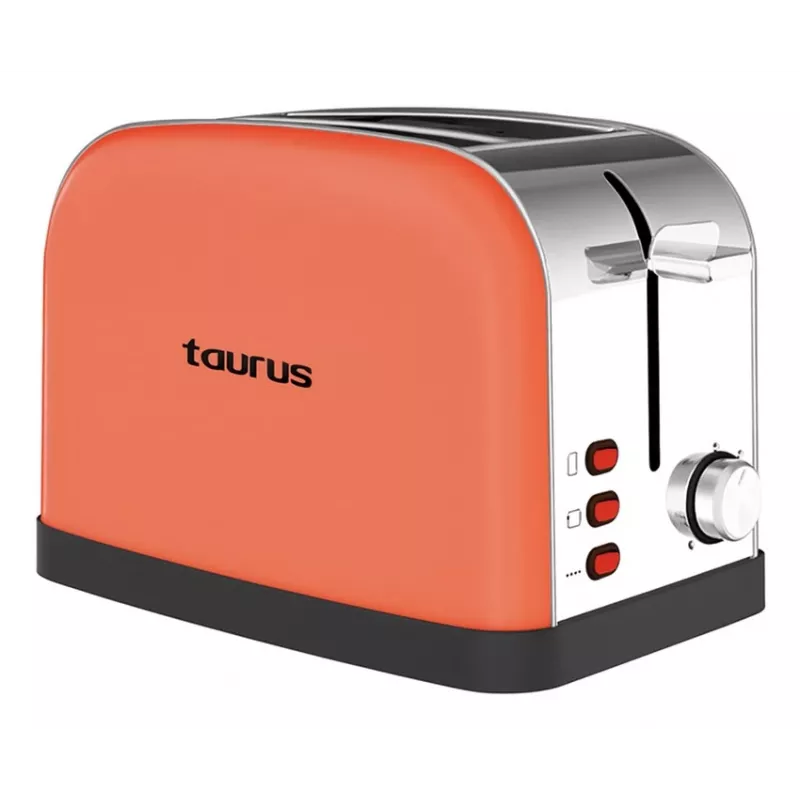 Skrudintuvas Taurus VINTAGE II CORAL 2 griežinėliai, 950 W, koralinė, nerūdijantis plienas