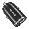 Automobilinis USB-C/USB-A įkroviklis CHOETECH TC0006 30W — palaiko QC3.0 ir PD3.0