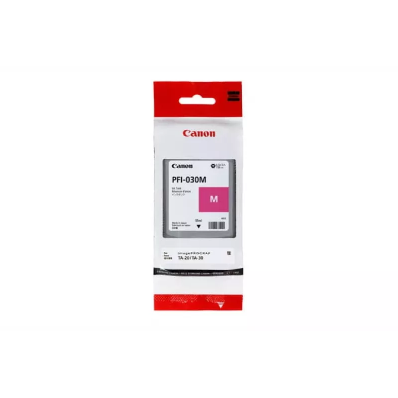 Canon PFI-030M kasetė su rašalu 1 vnt. Originali rausvai raudona
