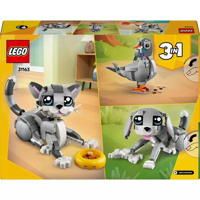 LEGO CREATOR 3 IN 1 31163 Žaisminga katė