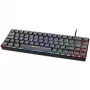 GAMIAC TKL69G SF žaidimų klaviatūra, Kailh Blue – juoda/pilka