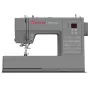 SINGER automatinė siuvimo mašina HD6605 – elektrinė, 1 žingsnio sagos skylutė, laisva rankovė, pilka, 6 kg