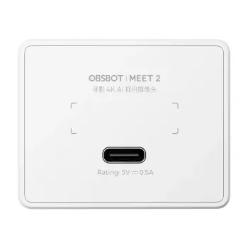 Internetinė kamera Obsbot Meet 2 balta – 1080p, 30 kadrų/s, USB jungtis
